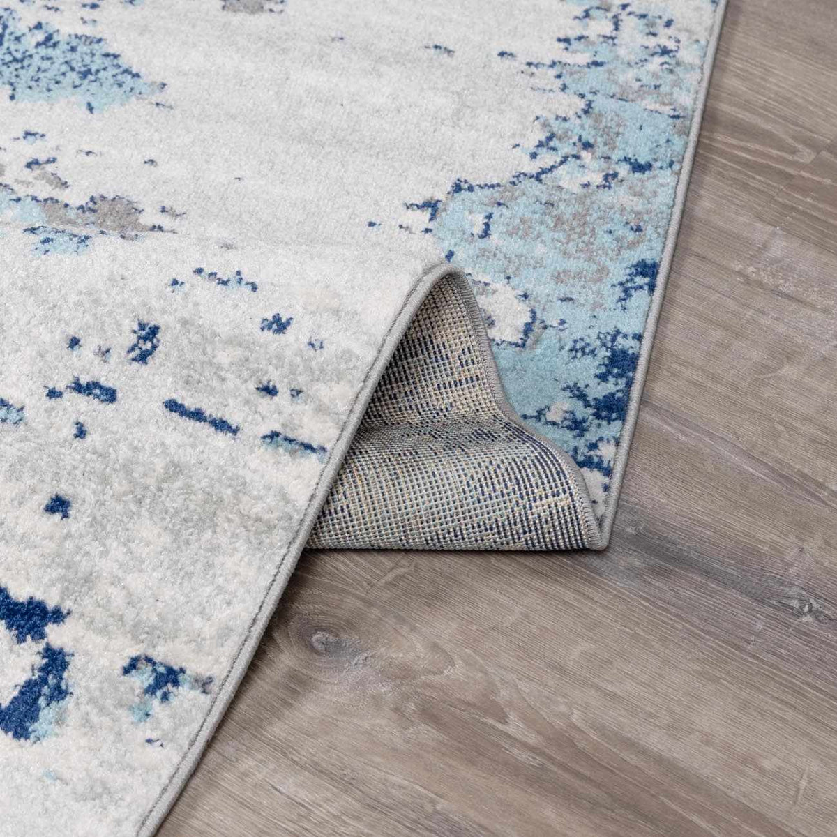 Beverly Abstract Blue Area Rug, photo 26 of 34