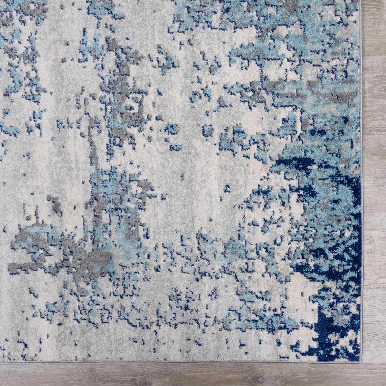 Beverly Abstract Blue Area Rug by Boutique Rugs