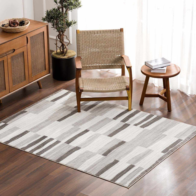 Bojana Broken-Striped Area Rug - Clearance by Boutique Rugs