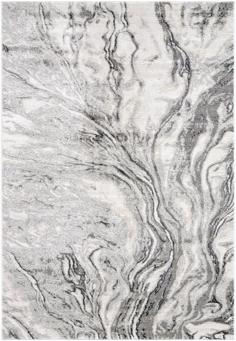 Brandi Gray Marble Area Rug by Boutique Rugs