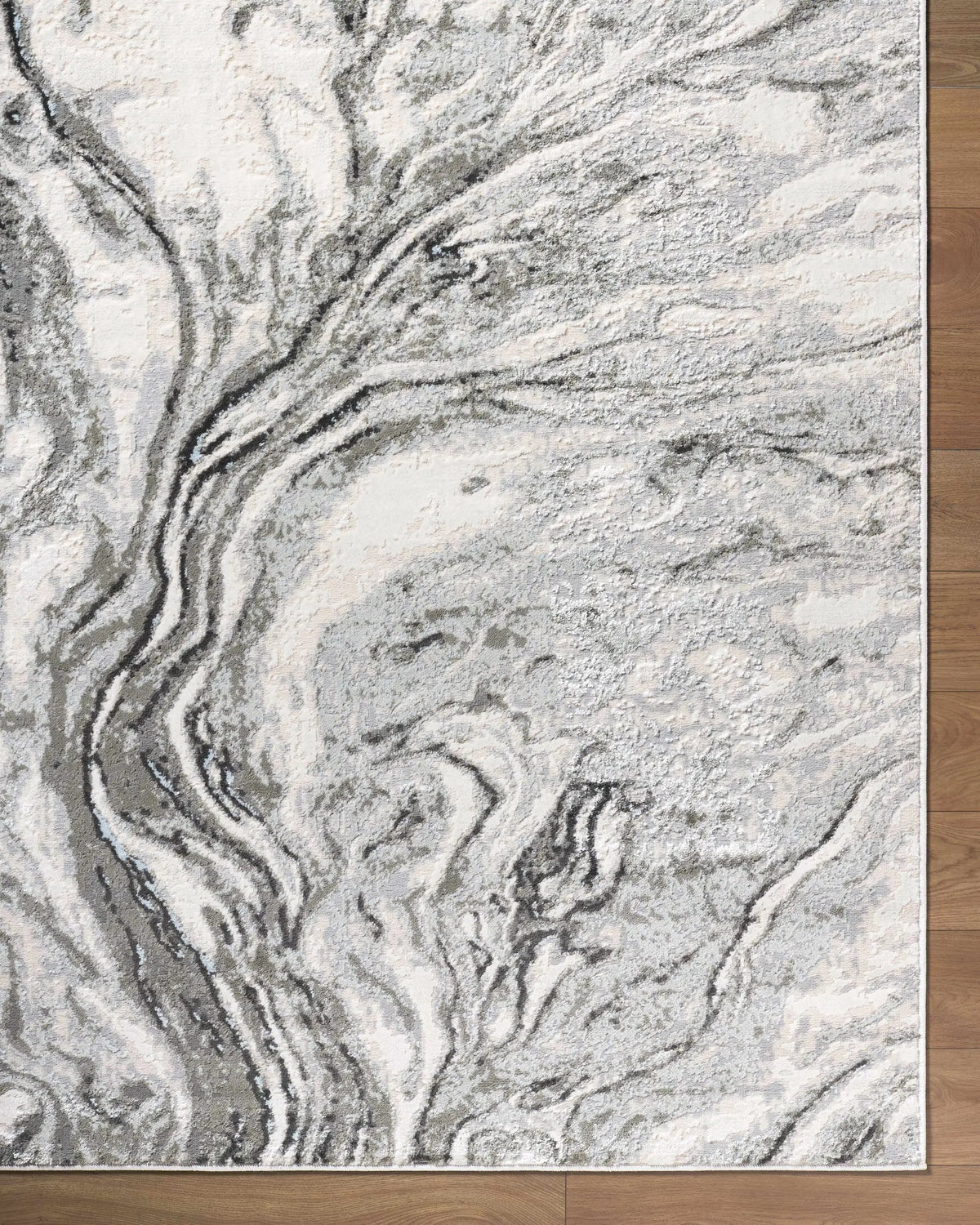 Brandi Gray Marble Area Rug, photo 7 of 12