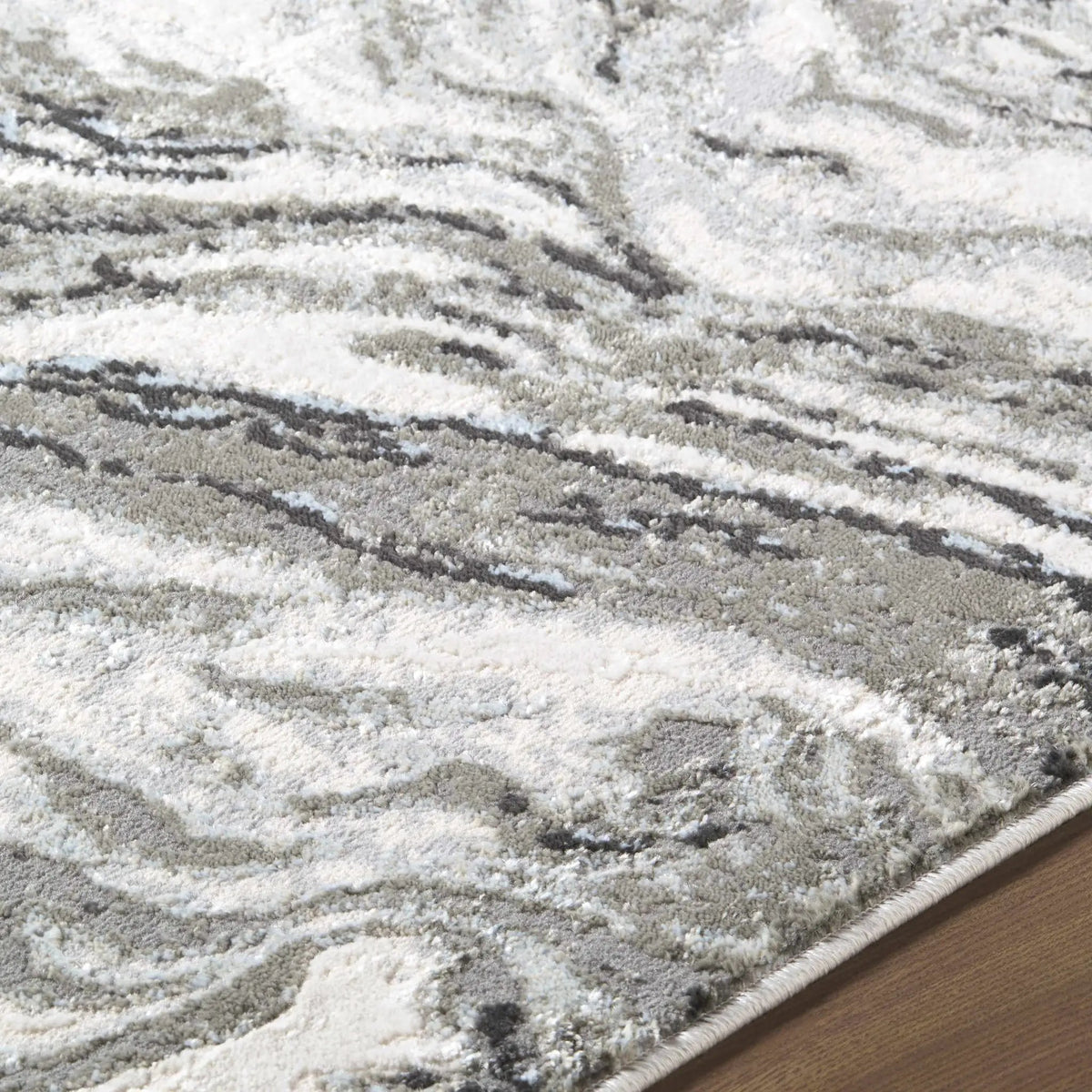 Brandi Gray Marble Area Rug, photo 6 of 12