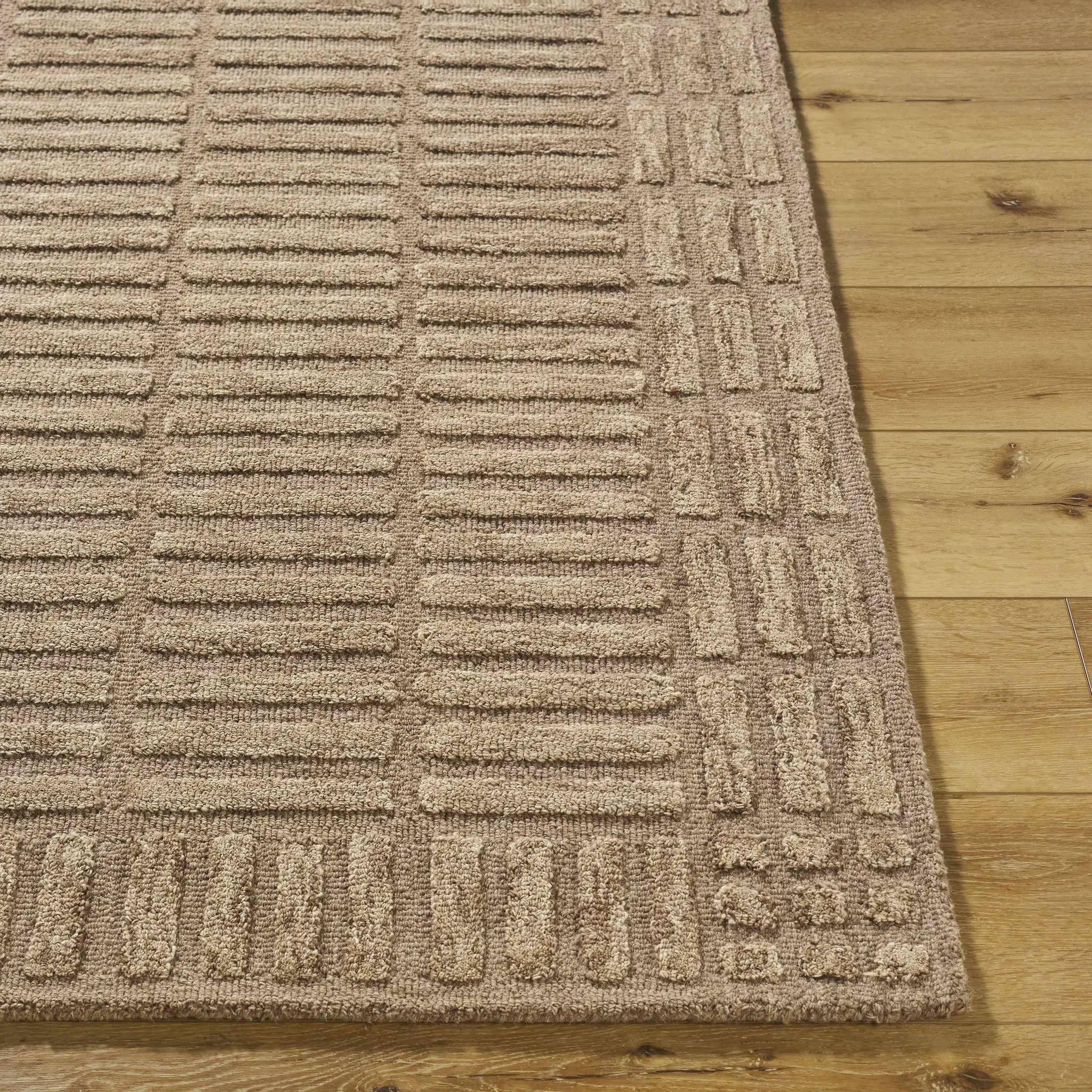 Birger Beige Area Rug by Boutique Rugs