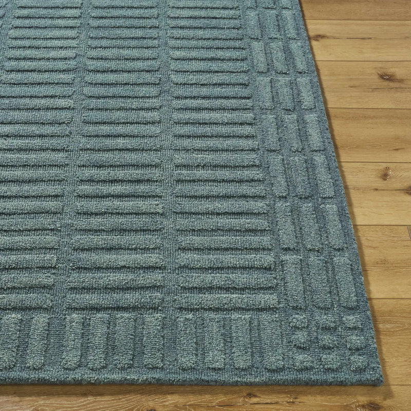 Birger Slate Blue Area Rug by Boutique Rugs