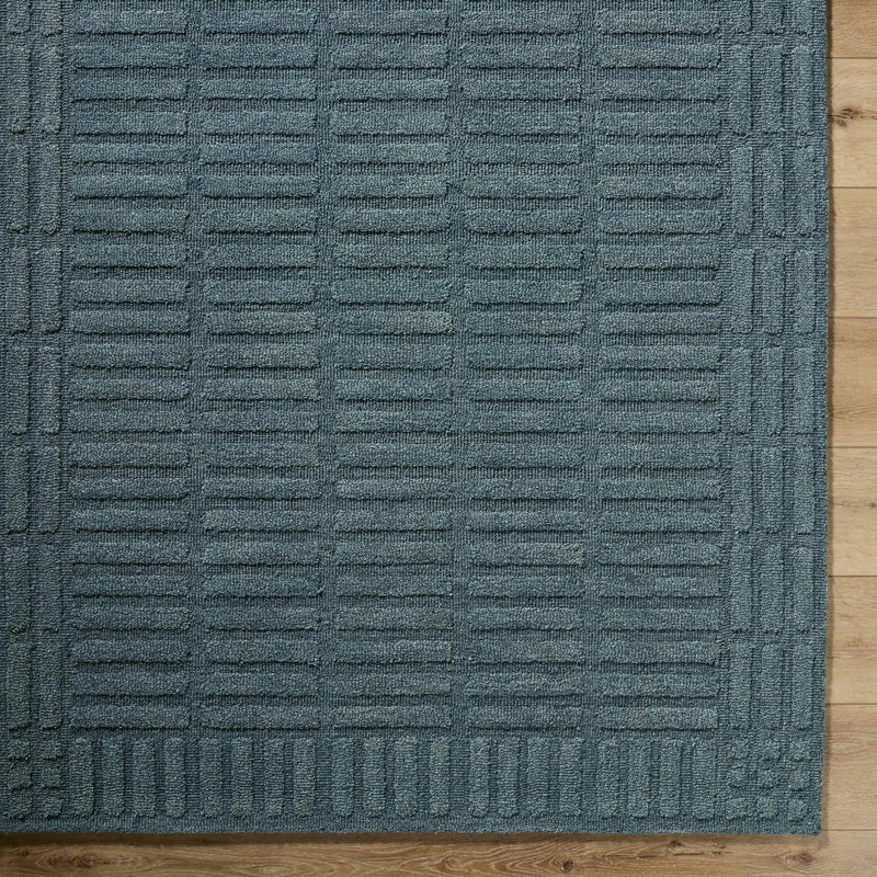 Birger Slate Blue Area Rug by Boutique Rugs