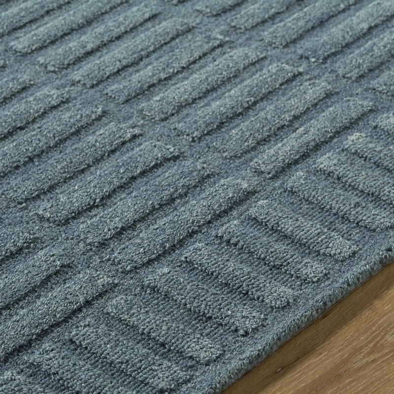 Birger Slate Blue Area Rug by Boutique Rugs