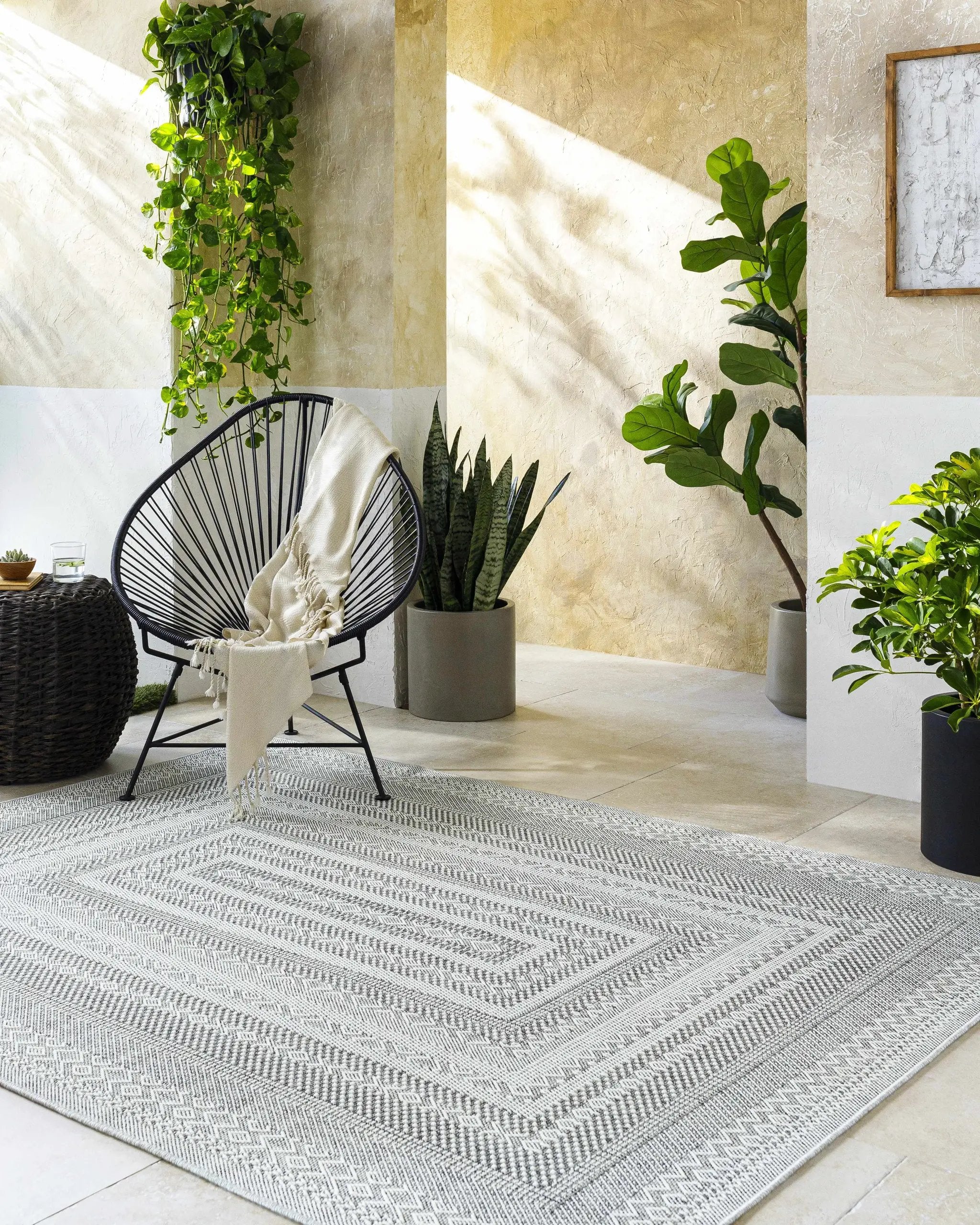 Bernal Outdoor Area Rug - Clearance by Boutique Rugs