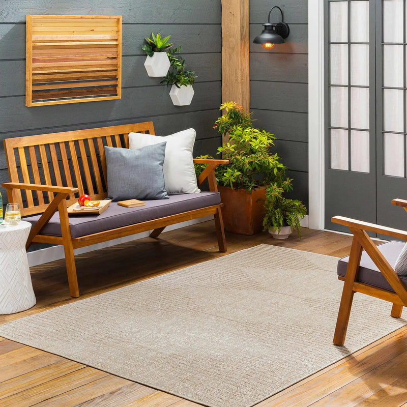 Stephan Beige Outdoor Rug by Boutique Rugs