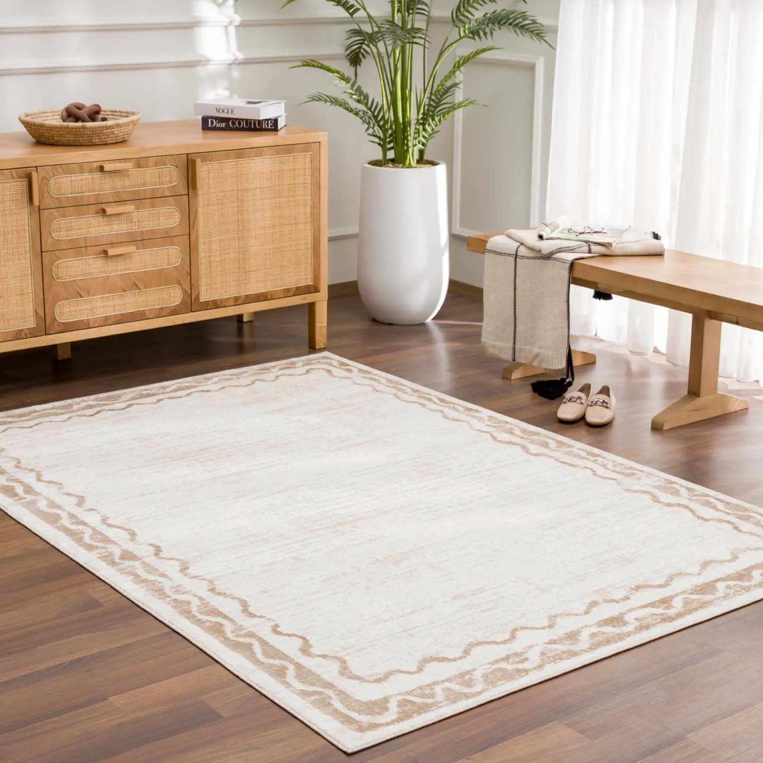 Beatus Washable Area Rug - Clearance by Boutique Rugs