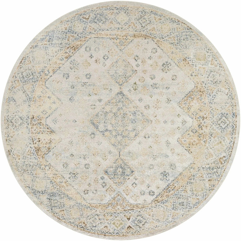 Bhavya Cream Washable Area Rug by Boutique Rugs