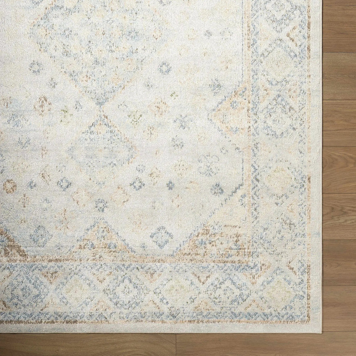 Bhavya Cream Washable Area Rug, photo 9 of 9