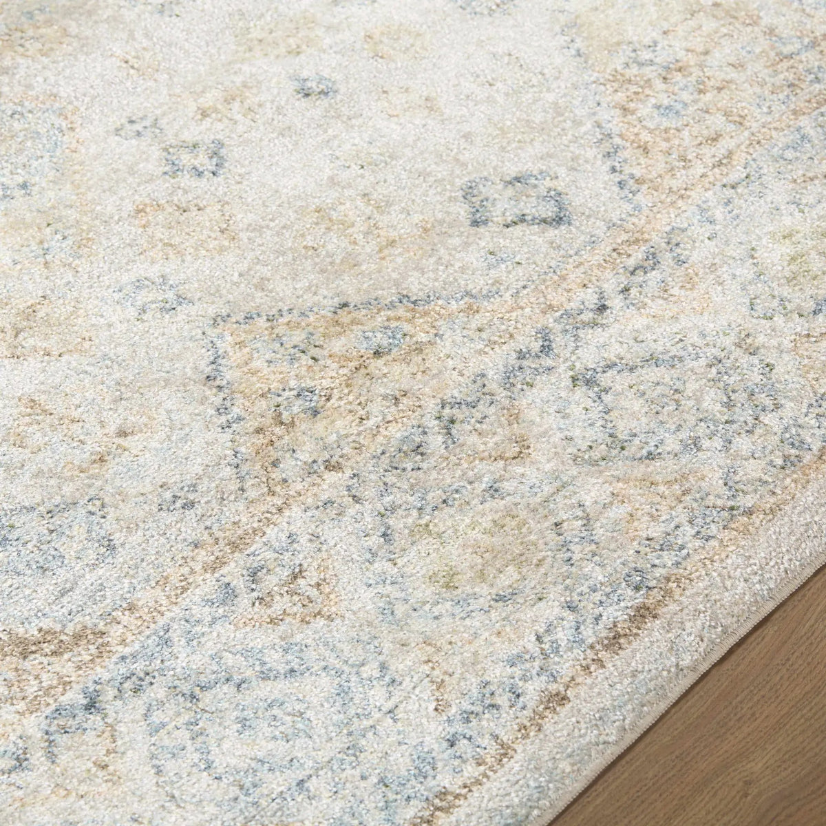 Bhavya Cream Washable Area Rug, photo 8 of 9