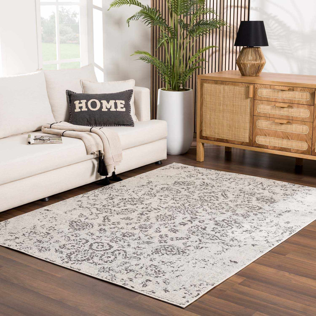 Paicines Area Rug, installed in a room