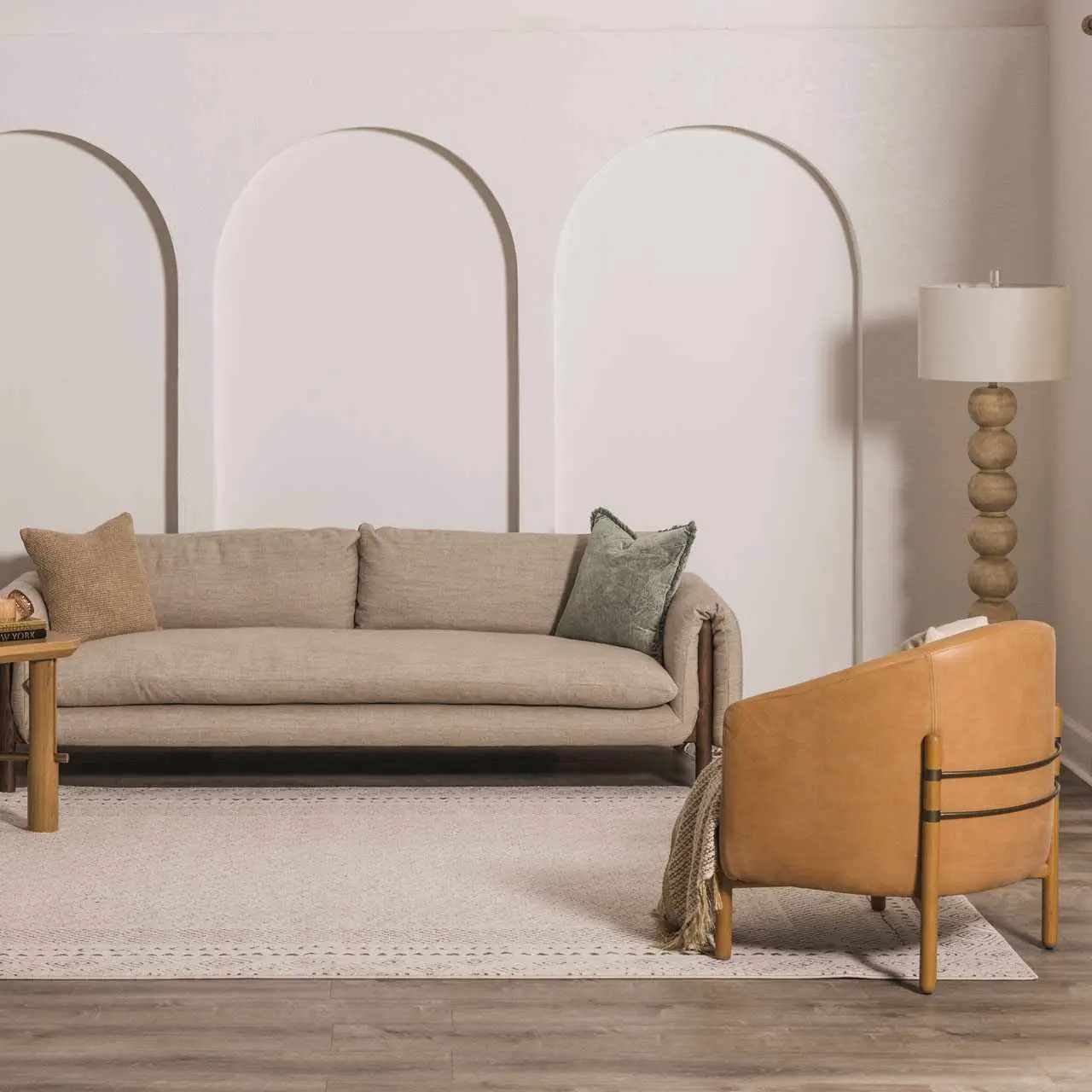 Burdette Soft Neutral Rug by Boutique Rugs