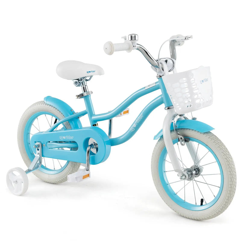 14/16/18 Inch Kids Bike with Dual Brakes and Adjustable Seat by DirectDeals