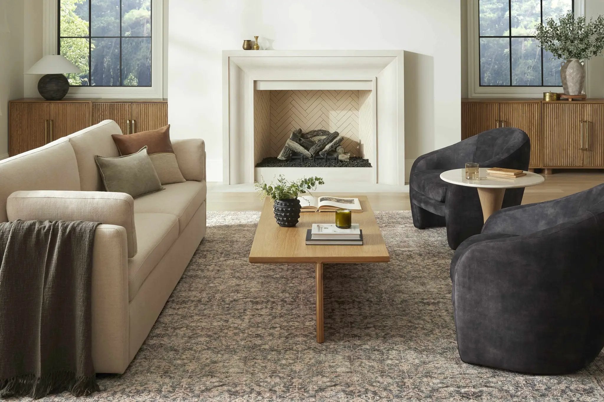 Collins Avenue Machine Woven Galey Alix x LIVABLISS GACA-2302 Area Rug by Boutique Rugs