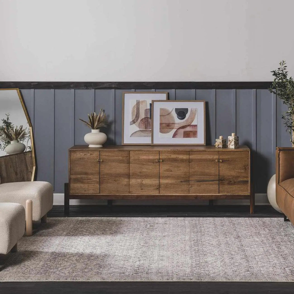 Collins Avenue Machine Woven Galey Alix x LIVABLISS GACA-2303 Area Rug, installed in a room