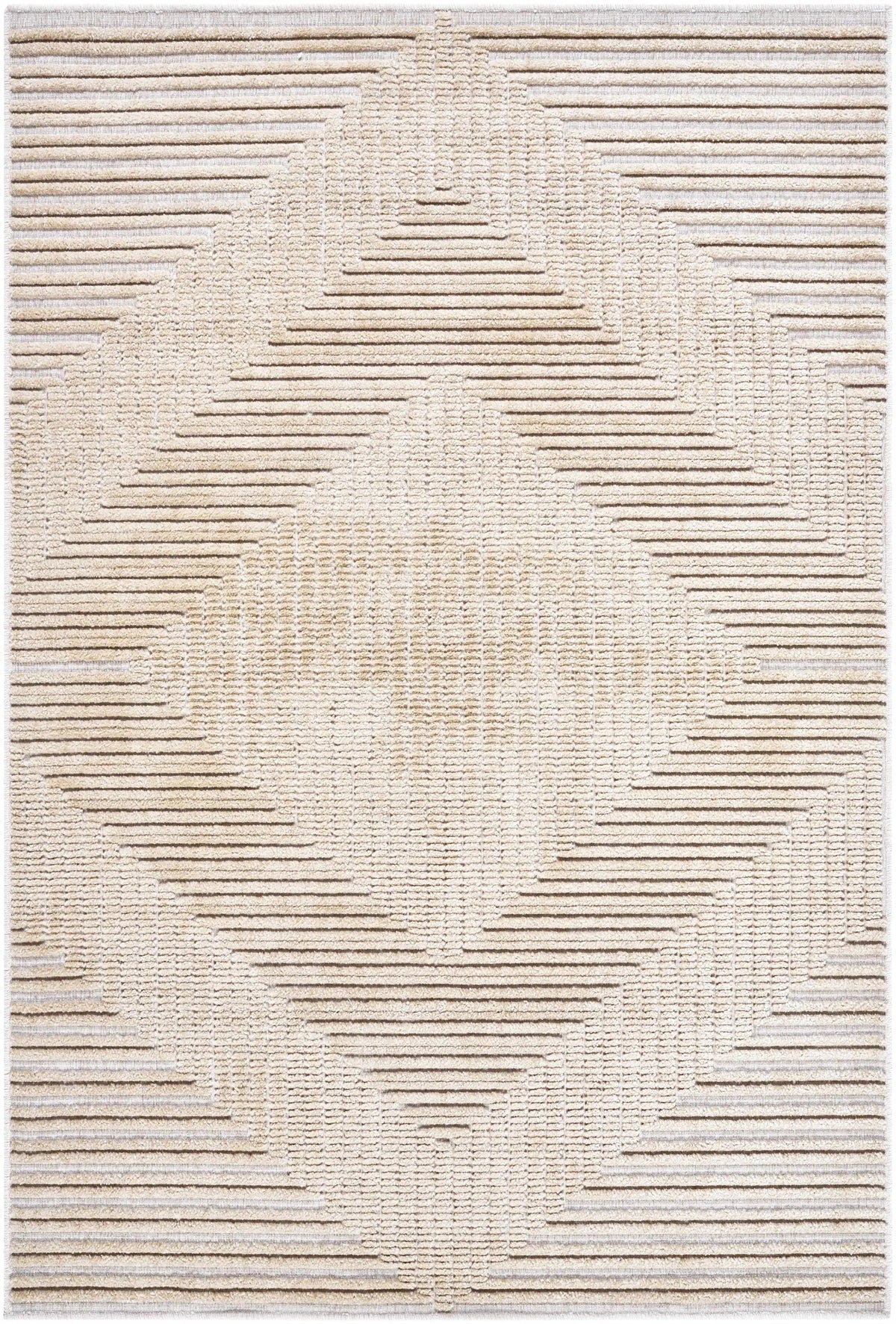 Briana Brown Washable Area Rug