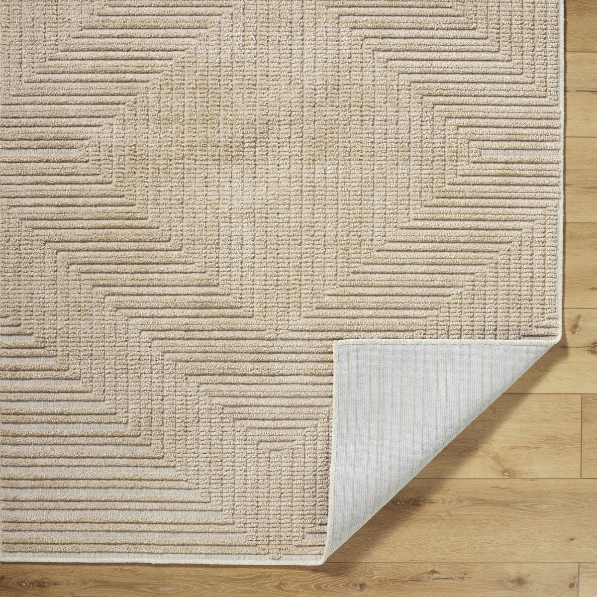 Briana Brown Washable Area Rug, photo 5 of 7