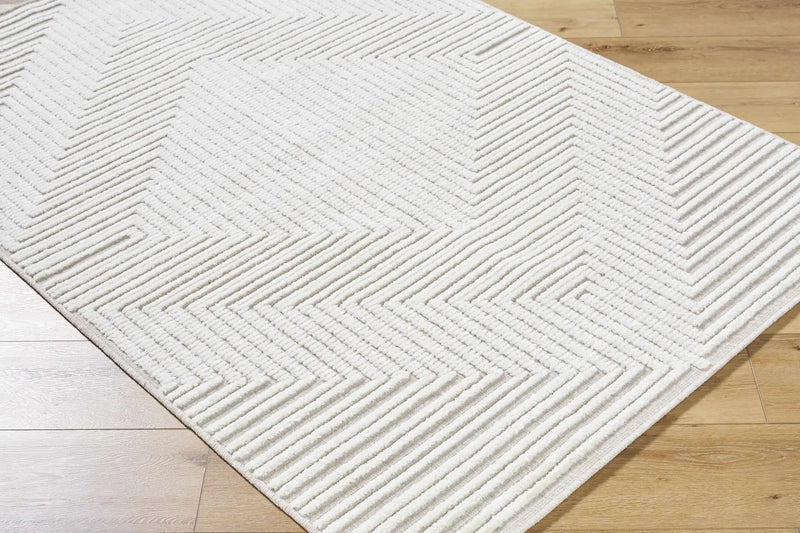 Briana Beige Washable Area Rug by Boutique Rugs