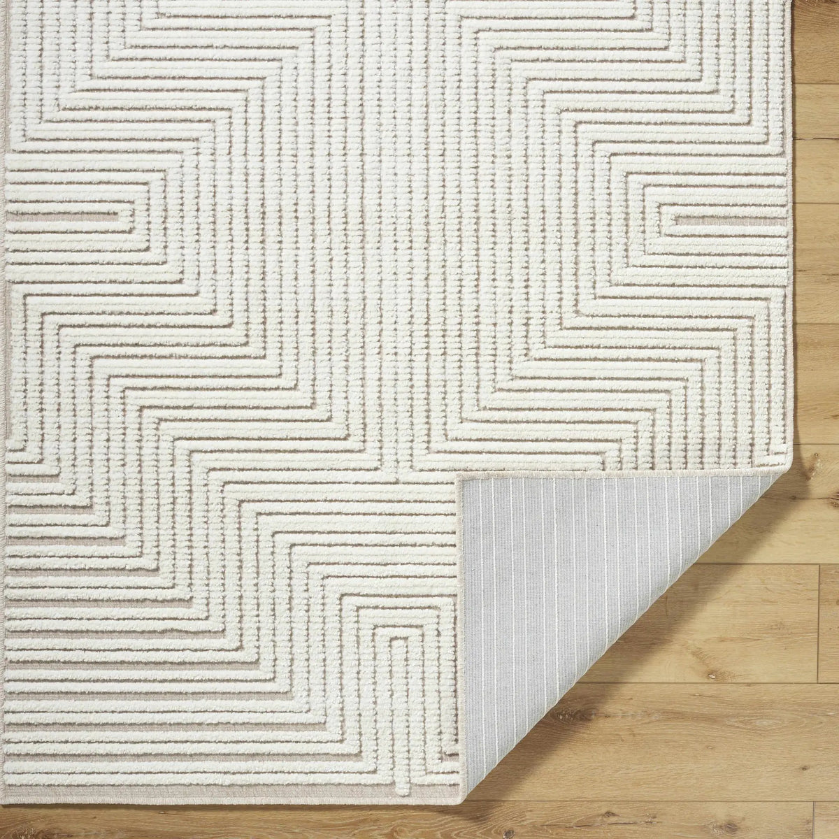 Briana Beige Washable Area Rug, photo 5 of 7