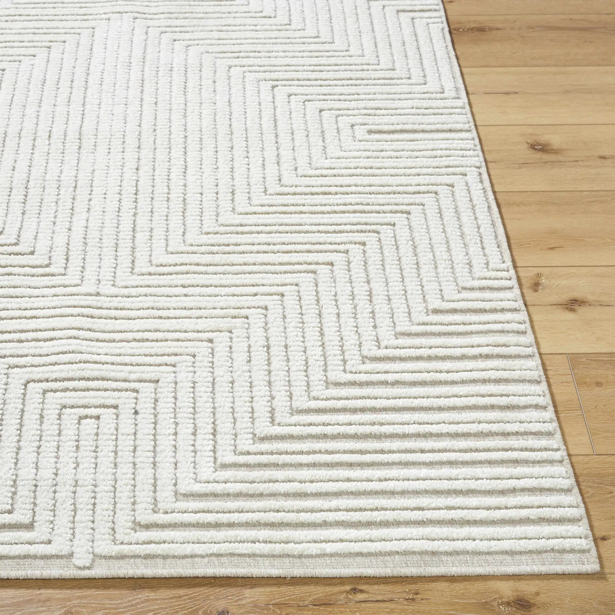 Briana Beige Washable Area Rug, photo 3 of 7