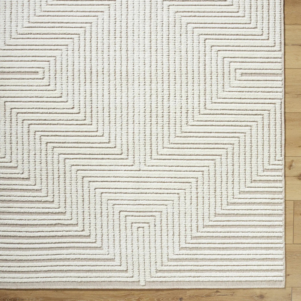 Briana Beige Washable Area Rug, photo 6 of 7