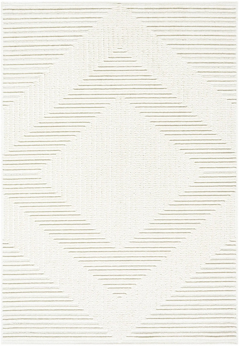 Briana Off-White Washable Area Rug by Boutique Rugs
