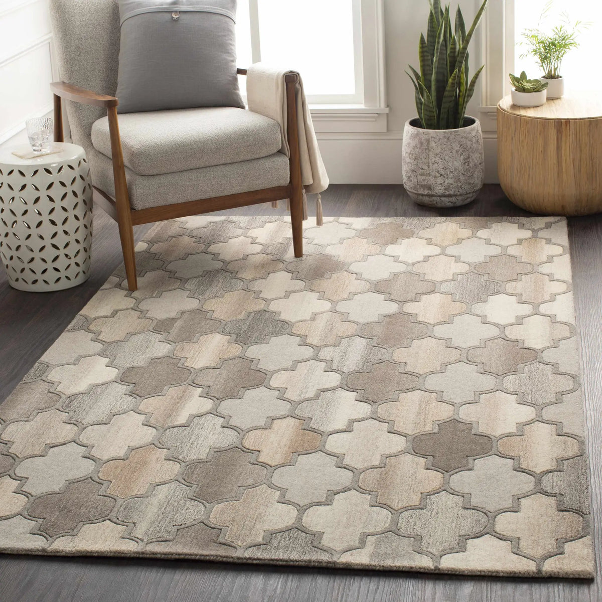 Bluffdale  Area Rug - Clearance, installed in a room
