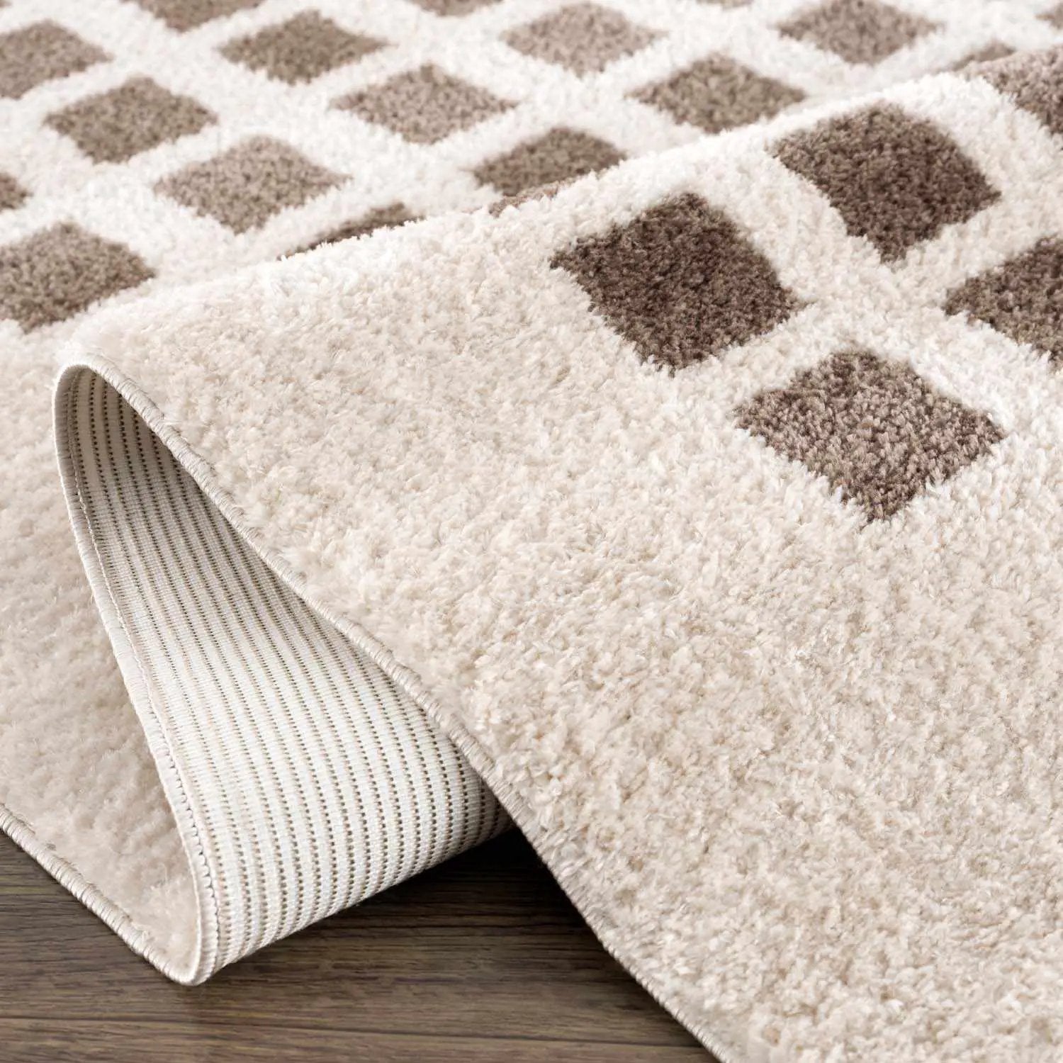 Baback Brown Washable Area Rug by Boutique Rugs