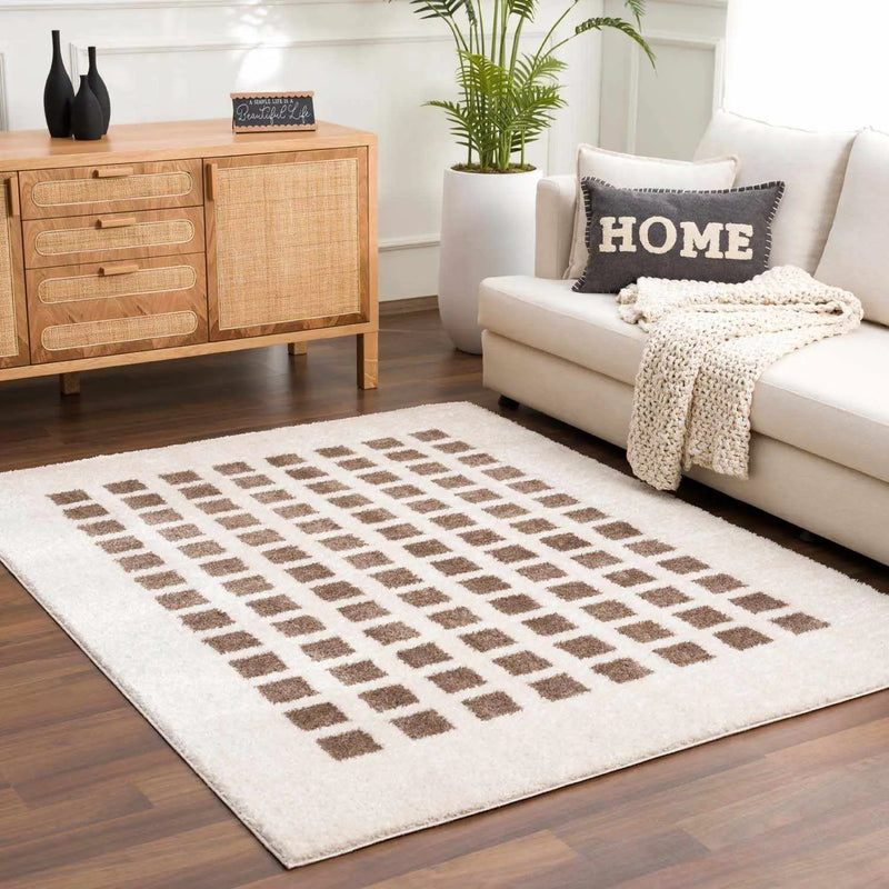 Baback Brown Washable Area Rug by Boutique Rugs