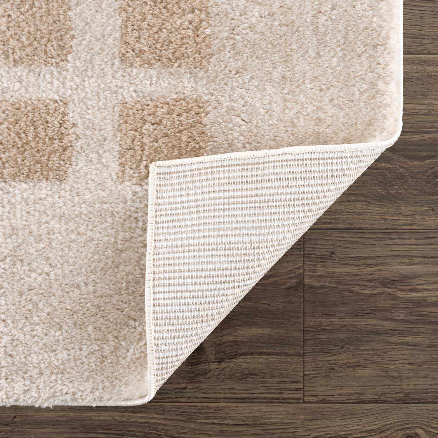 Baback Beige Washable Area Rug by Boutique Rugs