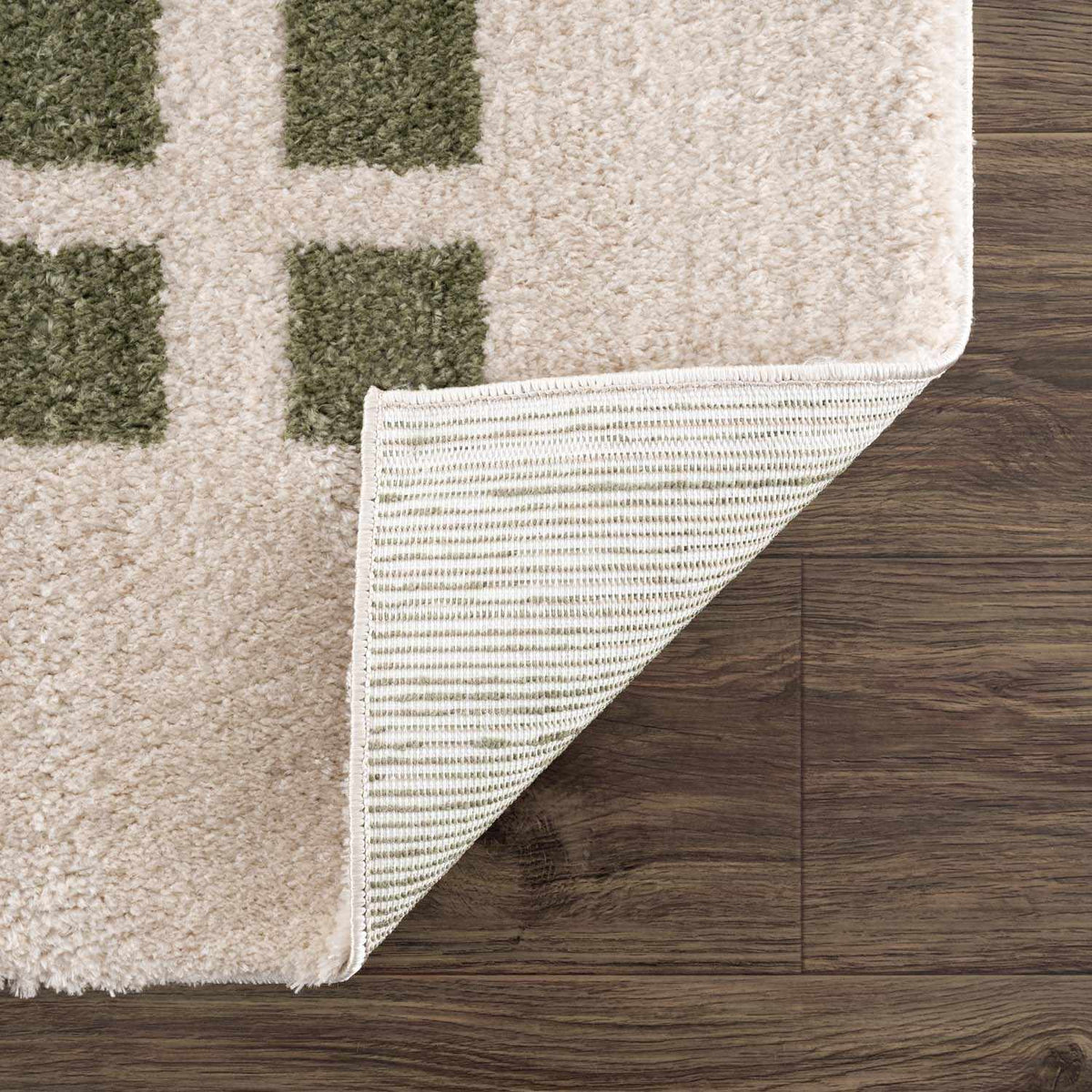 Baback Green Washable Area Rug, photo 5 of 12