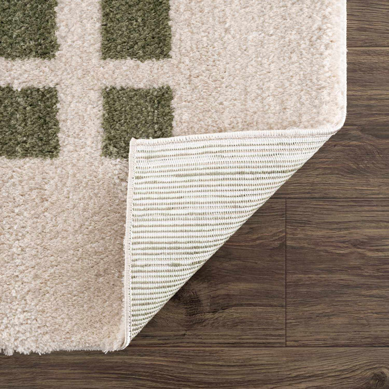 Baback Green Washable Area Rug by Boutique Rugs