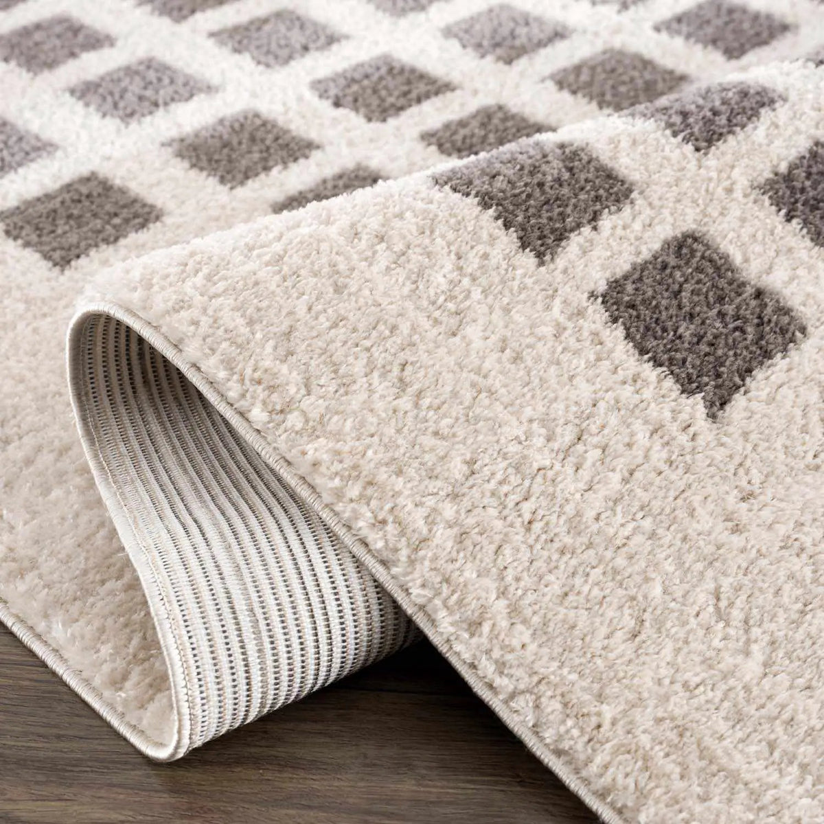 Baback Charcoal Washable Area Rug, photo 6 of 12