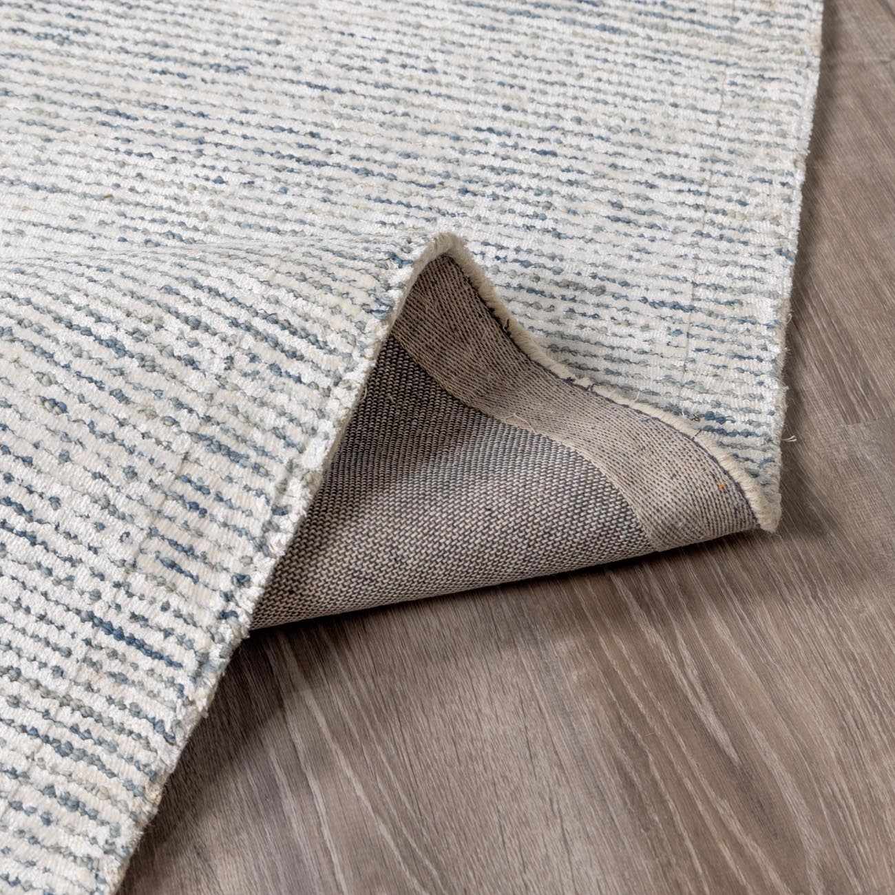Orcas Hand Tufted Wool-Blend Rug - Slate by Boutique Rugs