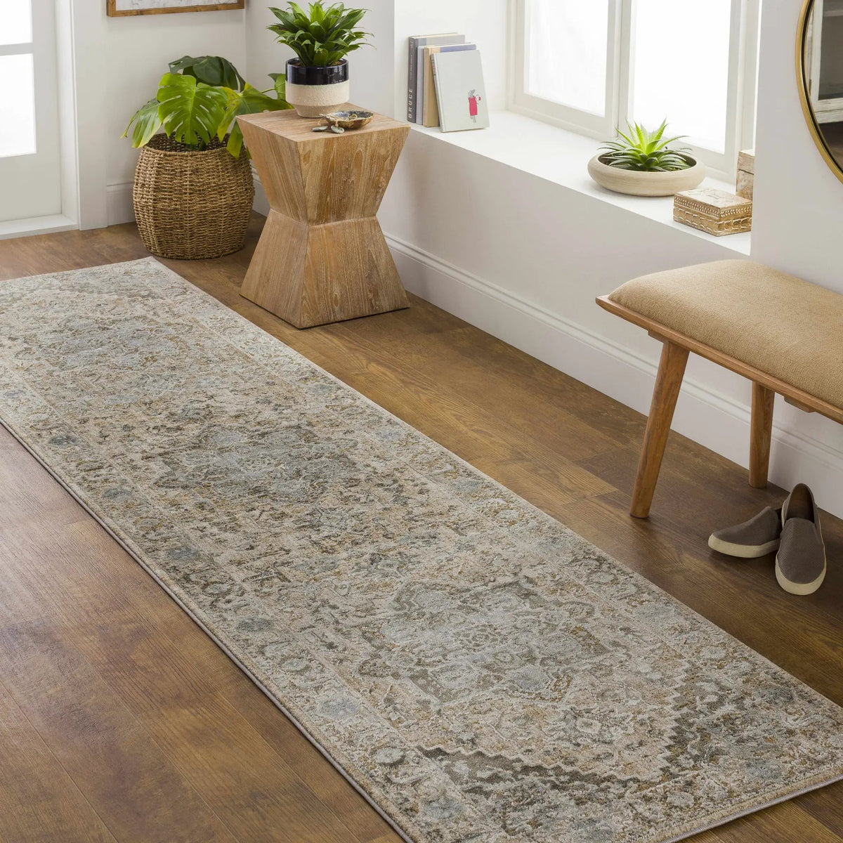 Ballisodare Thick Luxe Boutique Rug, installed in a room