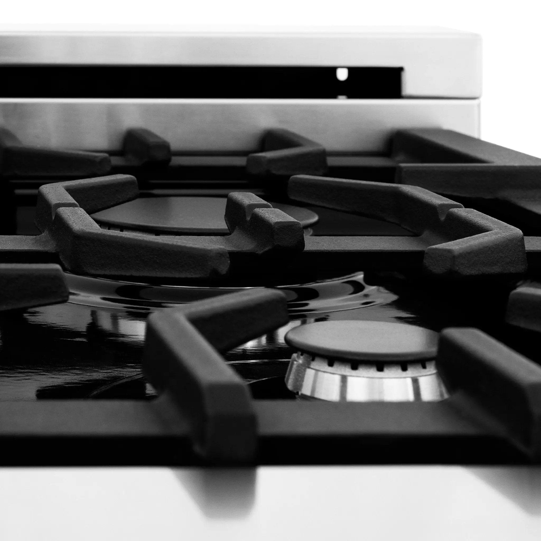 ZLINE 24" Professional Dual Fuel Range, Black Matte door, RA-BLM-24 by Farmhouse Kitchen and Bath