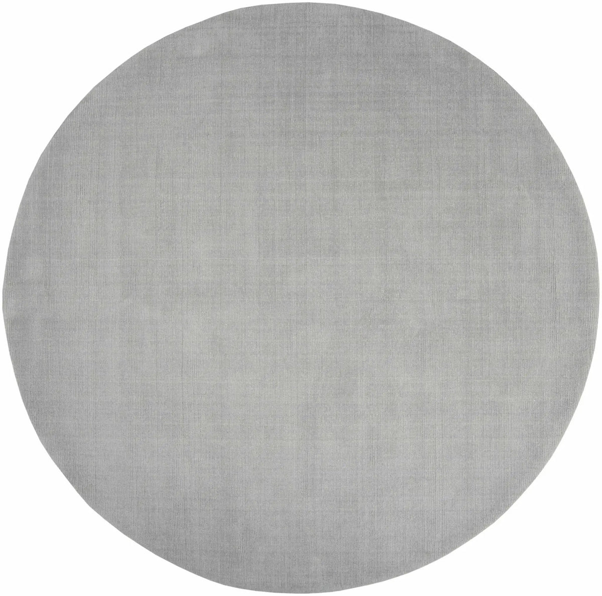 Brockton Solid Light Gray Wool Rug, photo 5 of 10