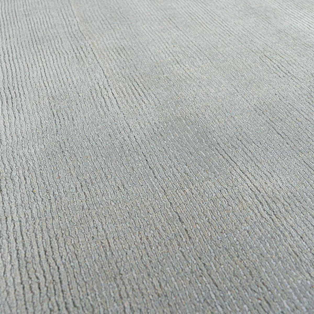 Brockton Solid Light Gray Wool Rug, photo 10 of 10