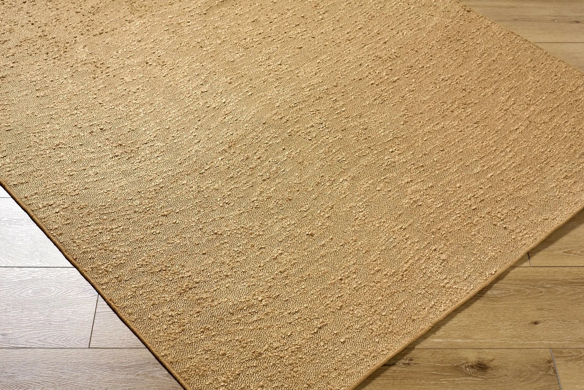 Breena 3D Solid Brown Washable Area Rug by Boutique Rugs