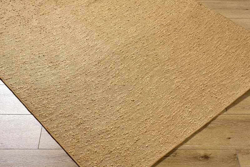 Breena 3D Solid Brown Washable Area Rug by Boutique Rugs