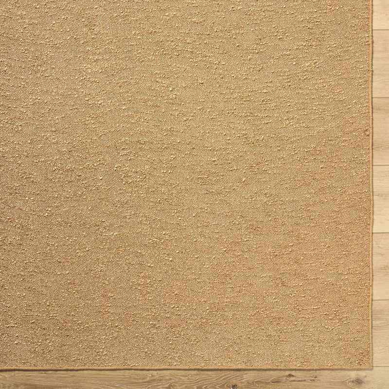 Breena 3D Solid Brown Washable Area Rug by Boutique Rugs