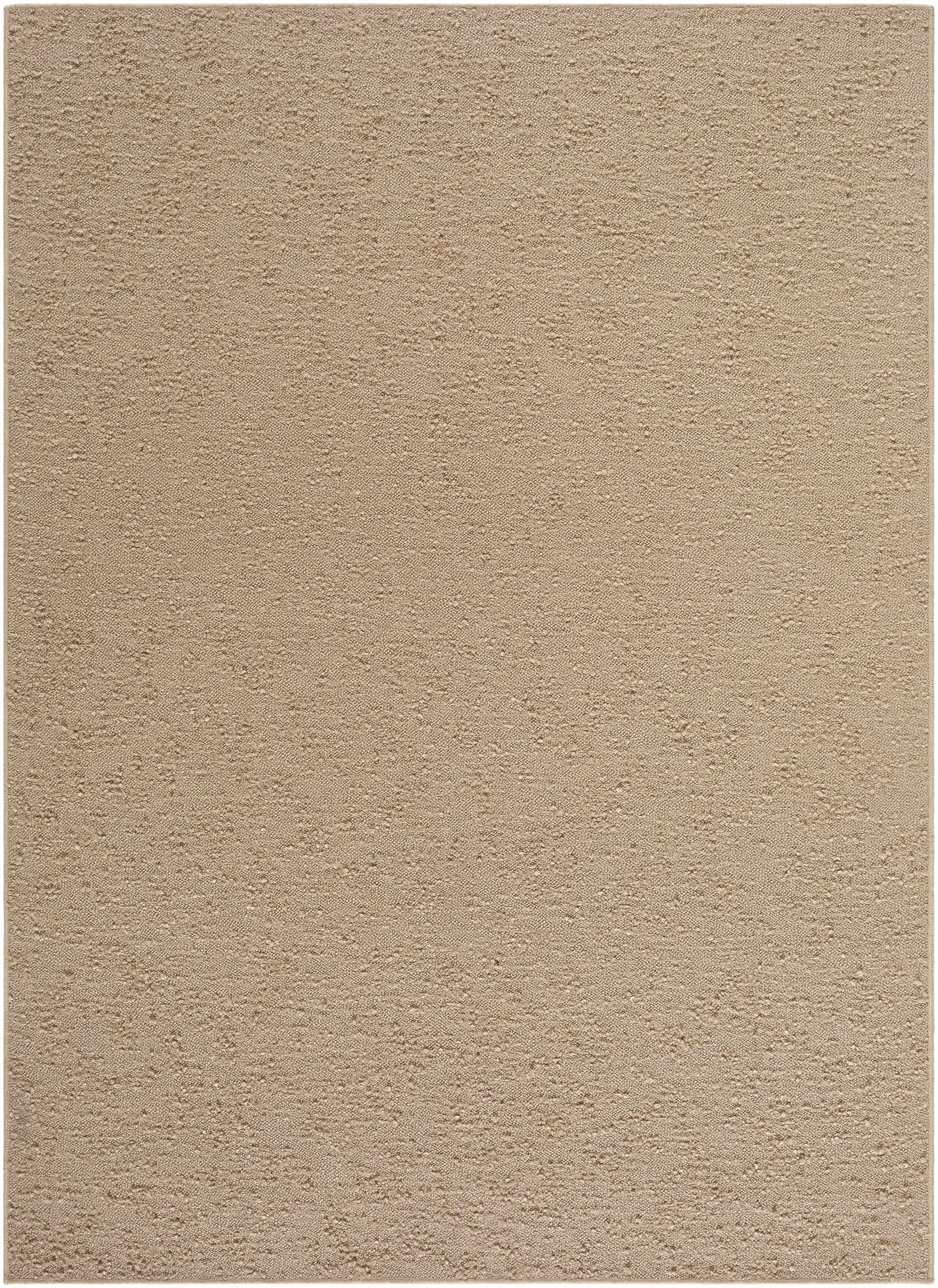 Breena Solid Taupe Washable Area Rug by Boutique Rugs