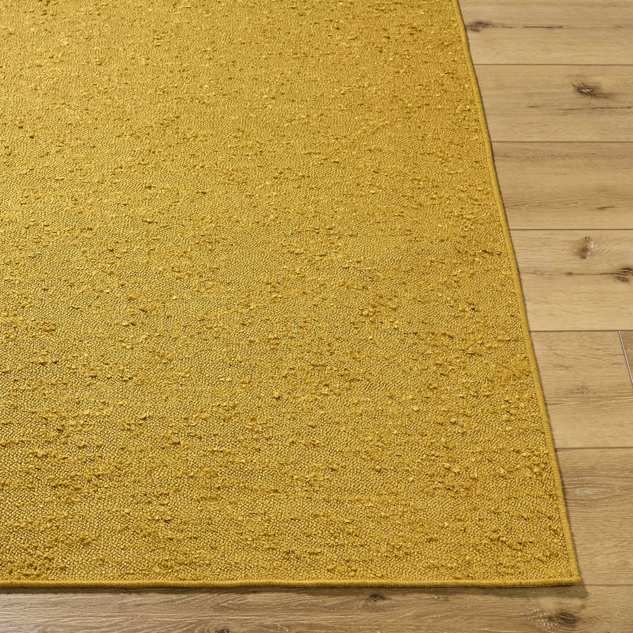 Breena Goldenrod Washable Area Rug by Boutique Rugs