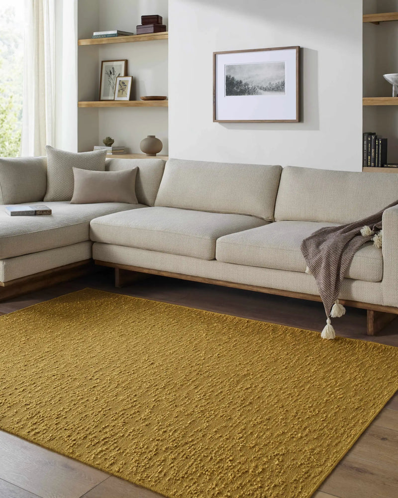 Breena Goldenrod Washable Area Rug by Boutique Rugs