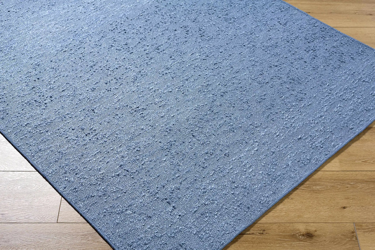 Breena Slate Blue Washable Area Rug, photo 6 of 7