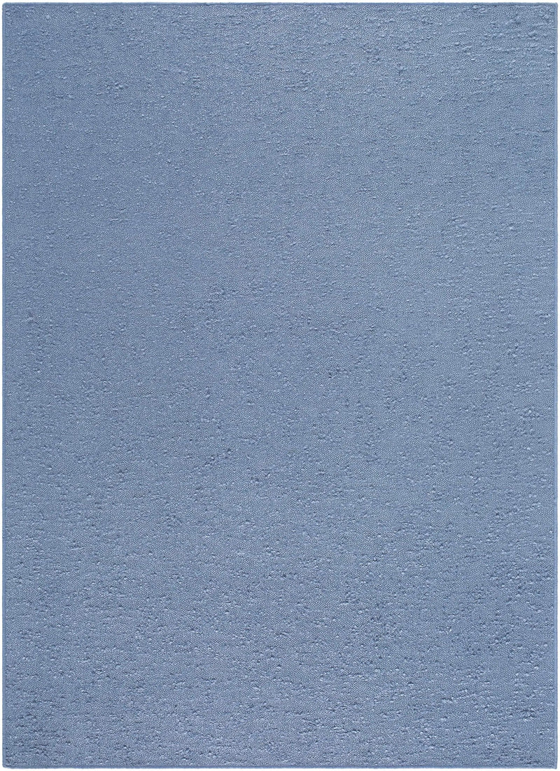 Breena Slate Blue Washable Area Rug by Boutique Rugs