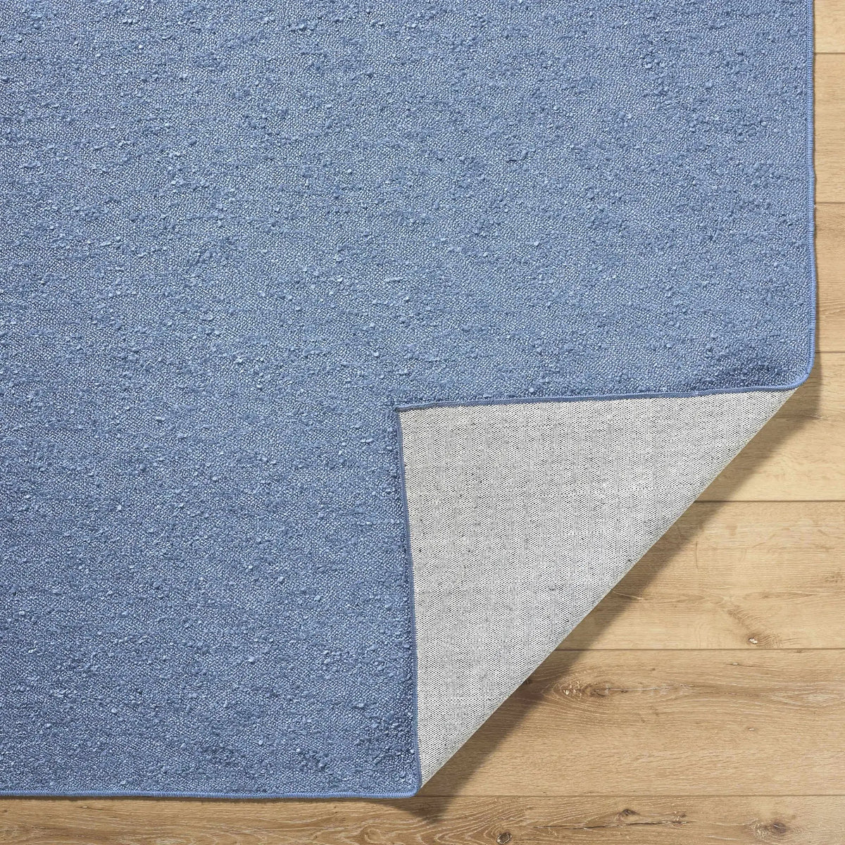 Breena Slate Blue Washable Area Rug, photo 4 of 7
