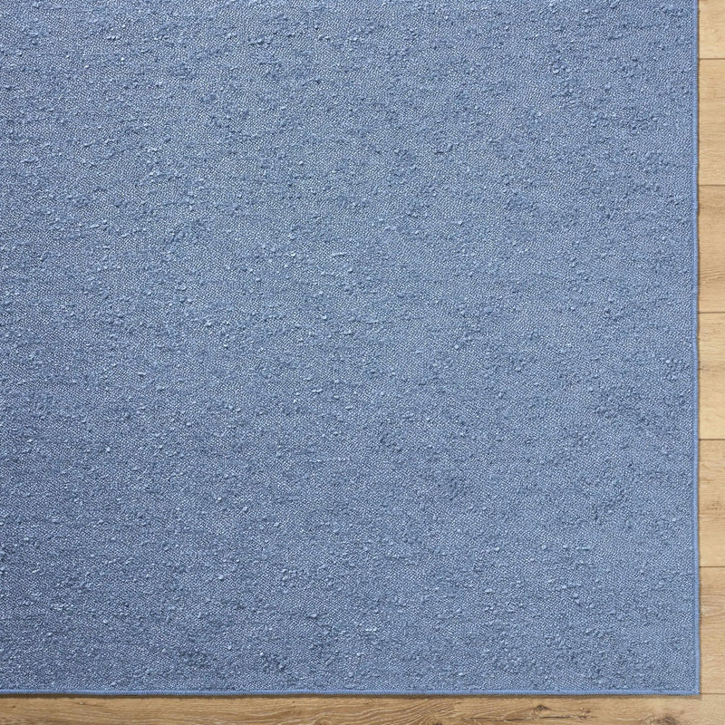 Breena Slate Blue Washable Area Rug by Boutique Rugs
